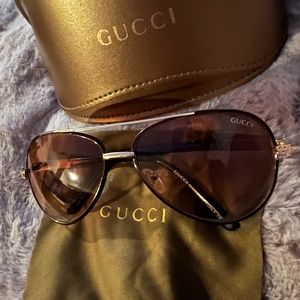 Gucci aviator sunglasses